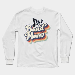 Retro Band Mom Mother's Day Long Sleeve T-Shirt